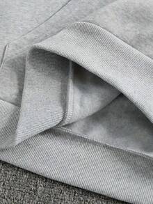 Sudadera estilo y2k con diseño de camión monstruo vintage Outlaw ideal para amantes de autos y moda urbana en México - Gris - Ver 6