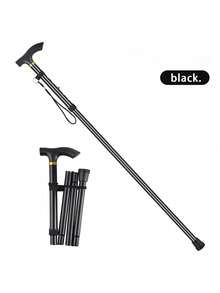 1 chiếc gậy leo núi bằng hợp kim nhôm, có thể điều chỉnh 5 cấp độ, gấp gọn, siêu nhẹ, thích hợp cho leo núi ngoài trời. - Nhiều màu - Xem 11