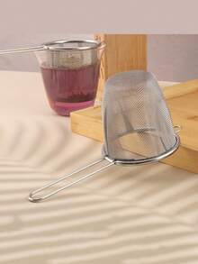 Infusor de té de acero inoxidable, se adapta a varios tamaños de taza, accesorio de cocina duradero, mejor regalo de Navidad - Multicolor - Ver 6