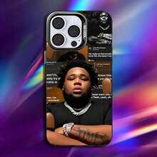 25 Funda de Teléfono R-Rod W-Wave Rapper para 17,16,15,14,13,12,11,Pro,Max,Plus, Anticaída, Negra Mate, Parachoques Duro - Z4 - Ver 10