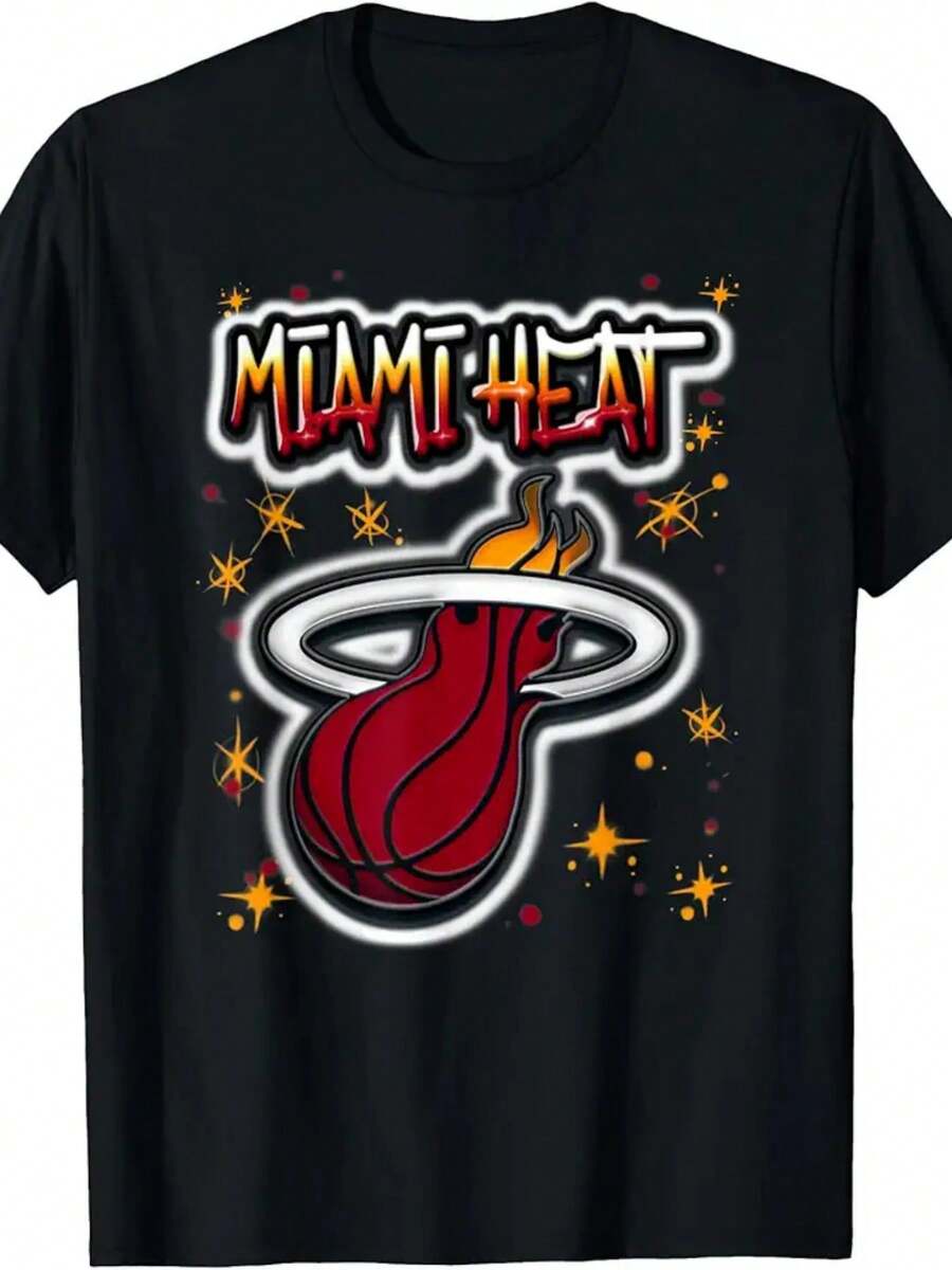 N  B A M Ia Mi He At Airbrush Logo T-Shirt - màu đen - Xem 1