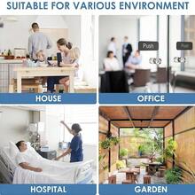 The Video Doorbell With A Camera, Wifi, Smart High-Definition Wireless Night Vision, Remote Electronic Peephole Camera Is Suitable For Home Use - Multicolor - View 11