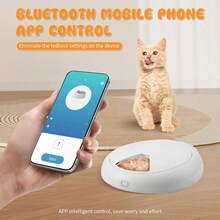 Automatic Cat Feeder With App Control & Timer – 6 Meal Dry/Wet Food Dispenser With Ice Packs (Wireless For Small Dogs/Cats) - 500ml - View 3