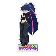 2个15厘米动漫《吊带袜天使》带吊袜带亚克力立牌，动漫模型手办摆件，桌面装饰 - 生日礼物、圣诞礼物、万圣节礼物，完美礼物 - 彩色 - 查看 8