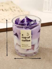 This Exquisite Jelly Candle In The Shape Of A Matcha Coffee Cup Will Add A Warm And Romantic Atmosphere To Your Home! It Is Also An Excellent Gift Choice, Especially Suitable For Autumn-Themed Candles In A Jar. Applicable For Various Occasions: Christmas, Birthday, Mother's Day, Father's Day, Anniversary, Thanksgiving, And Valentine's Day.