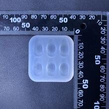 Molde de resina para hacer bolas de helado, accesorios de molde de silicona, molde de líquido de resina, molde de silicona para llaveros de resina, molde de resina - Silicona - Ver 9
