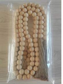 1PC Tassel Wooden Beads Garland DIY Handmade Jewelry Accessories Log Color Wooden Beads Rope String Farmhouse Wooden Beads Hanging Home Decoration Pendant Crafts Ornaments,Home Decor,Kitchen Decor, Decor,Room Decor,Christmas Decor,Party Decor,Decorative Crafts,Desk Ornaments,Table Decorative Ornaments,Party Gift, Decorations,Christmas Decorations, Christmas Gift. - Wood Color - View 15