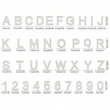 Letter Rhinestone Iron On Transfers NFUmberss Crystal Heat Transfers A4 Size Alphabet Crystal Transfer Appliques Bling Hotfix Transfer Decals Patch For DIY Clothes Garments Shoe Pants Bag,NFUmberss - 數位 - 查看 3