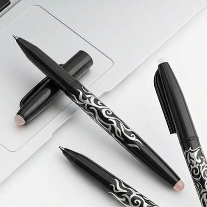 Caneta Fantasma Gel Apagável de Ponta Fina Para Tecido Escrita e Desenho