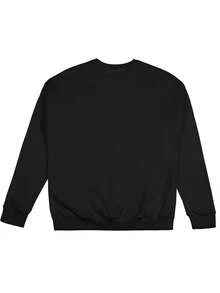 In My Dog Aunt Era, Dog Aunt Long Sleeve Sweatshirt - Black 2 - View 6