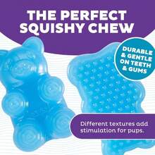 Outward Hound Gummiez Worm Dog Toy &Amp; Treat Stuffer, 6u2033 X 2u2033 Cherry-Scent Interactive Chew For Dogs, Helps Clean Teeth, Promote Healthy Gums &Amp; Mental Enrichment, Reduce Boredom &Amp; Support Dental Health - ColorA - 查看 3