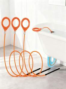 10/5件装管道疏通器，管道疏通蛇，管道堵塞清除器，毛发收集器，适用于淋浴房、厨房水槽、浴缸和浴室管道，毛发收集器管道清洁工具 - 彩色 - 查看 4