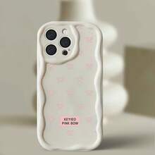 Funda de teléfono gallinas pollitos hojas de onda Crema para 15 Pro Plus 12 13 11 16 XS 14 8 16e 6S 6 XR X SE (2022) 4 (2020) - Negro - Ver 3