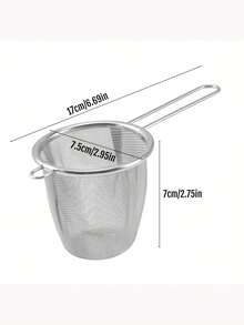 Infusor de té de acero inoxidable, se adapta a varios tamaños de taza, accesorio de cocina duradero, mejor regalo de Navidad - Multicolor - Ver 13