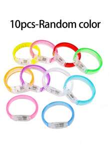 20pcs LED Glow Stick Bracelets, 8 Colors Flashing Glow Sticks, Neon Party Supplies, Shiny Bubble Bracelets For Christmas Party, Birthday, Carnival, Wedding, New Year Party, Music Festival, Sports Event, Masquerade, Friends Gathering, Prank, Selfie MV, Disco, Slow Dance Bar, Dance Hall And Other Occasions - Multicolor - View 14