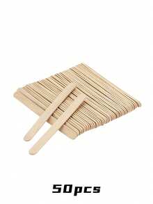 300/200支木制冰棍棒 - 天然木制冰棍棒工艺棒，这些冰淇淋棒可用于制作冰淇淋、冰块、棒棒糖和蛋糕。此外，还有蜡棒、DIY木制工艺棒、木钉、压舌板、冰棍棒和冰棍配件可供选择。 - 彩色 - 查看 12