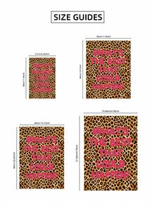 1幅无框“最佳结果是什么？”粉色豹纹励志语录墙画，大学宿舍装饰，卧室/办公室大学礼物 | 房间装饰，墙面装饰画，复古装饰，宿舍必备 - 彩色 - 查看 8