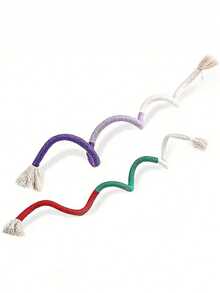 3 件猫咬绳玩具，圣诞节，牙齿护理剑麻绳玩具，磨牙，清洁，耐用，逗猫棒，自娱自乐，缓解压力，晚上安睡