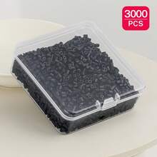 3000颗2.6毫米透明盒装迷你熔珠像素拼图铁珠熔珠，高品质DIY手工礼品，完美适用于圣诞节、万圣节、节日礼物 - 拼豆豆 - 查看 18