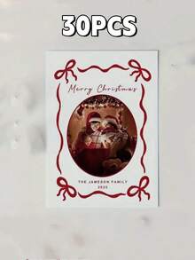 1/2/5/10/20/30/50 chiếc Thiệp Valentine cá nhân hóa, in chữ/ảnh/tên gia đình, thiệp sinh nhật, thiệp cưới, thiệp năm mới và in ảnh, quà tặng lý tưởng cho gia đình và bạn bè, quà lưu niệm ngày lễ tùy chỉnh, sự kiện kỷ niệm, có thể tùy chỉnh. - Nhiều màu - Xem 20