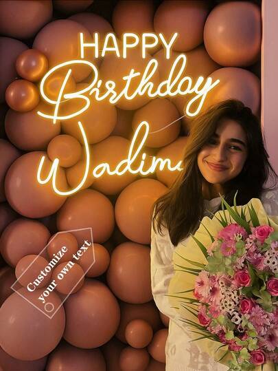 Custom Name Neon Sign, Wedding Decor, Name Neon Sign, Led Neon Sign For Kids, Personalized Gifts, Bedroom Decor, Home Decor USB Led Light, Birthday Gifts, Nursery Sign Nursery Letters Children's Decor Nursery Decor Unique Ideal Gifts For Him Her