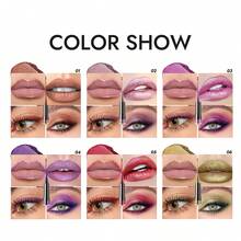 YOUNG VISION 1pc Multifunctional Pointed Pearl Shimmer Lip Liner Pencil - Lipstick, Eyeshadow, Eyeliner, Lip Shaping, Suitable For Daily, Party, Stage, Bonfire Night, Christmas, Thanksgiving, Valentine's Day, Lip Makeup Gift For Friends, Girlfriend - 彩色 - 查看 11