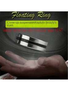 1pc 2025 New - Levitating Ring - Floating - Invisible Stunning Levitation Magic Prop - Birthday Gift - Easter Gift - Festival Gift - Present