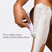 Flamingo Razors Women, 1 Women's Handle (Lilac), 13 Five-Blade Refills, And 1 Shower Holder - 1 - View 5