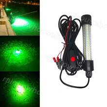12V-24V LED Submersible Underwater Fishing Light -LED Night Bait Detector Attracts Fish, Crabs, Shrimp, Squid ,Durable Saltwater-Resistant Design - Transparent - View 1