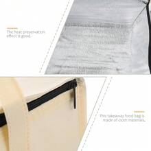 Cabilock Bolsa Térmica Aislante Para Alimentos Ideal Para Picnic Y Comida Caliente Bolsa De Aislamiento Para Pasteles Y Pizza Diseño Duradero Y Práctico - 1 - Ver 5