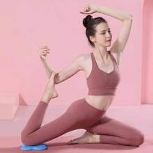 2 Paquetes Rodilleras de Yoga, Almohadilla de Espuma Antideslizante para Yoga, Rodilleras de yoga gruesas, Entrenamiento de Yoga y Pilates - Morado - Ver 7