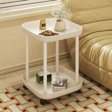 1 chiếc bàn phụ sofa di động tối giản hiện đại phong cách Bắc Âu, bàn cà phê lưu trữ đa năng cho phòng ngủ, phòng khách - Nhiều màu - Xem 9
