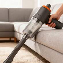 Aspiradora, aspiradora inalámbrica, aspiradora inalámbrica de alta potencia con doble motor y funciones de succión y soplado, apta tanto para el coche como para el hogar, con una potente succión para eliminar el polvo.