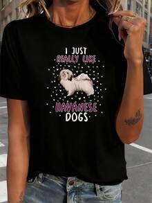 Women T-Shirts - Black - View 1