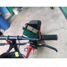 BASE SOPORTE DE METAL PARA BICI MOTO SCOOTER ideal CASA VIAJE OFICINA AVENTURA TRABAJO UNIVERSAL - Negro - Ver 4