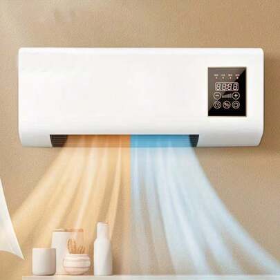 Wall-Mounted Portable 2-In-1 Air Conditioner & Heater – Compact Cooling, Heating, Quiet Operation, Fast Airflow, Ideal For Bedroom, Small Rooms, Dorms, Offices And Year-Round Indoor Use