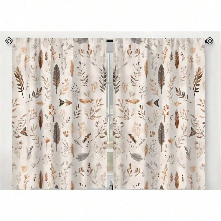 2PCS Curtains American Flag Printed Polyester Fabric Blackout Rod Pocket Design For Bedroom Living Room Kitchen Bathroom Curtain Panel Long Curtains Rod Not Included Machine Washable 42x84inch And 52x84inch - 彩色 - 查看 1