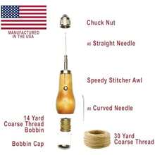 Speedy Stitcher Sewing Awl(One Color 1 count) - Multicolor - Ver 9