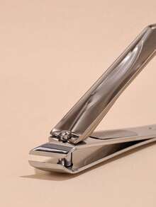 2pcs Nail Clippers, Splash-Proof Nail Clippers, Made Of High-Quality Stainless Steel For Fingernails And Toenails, Durable And Wide Blades, Nail Care Tools Suitable For All, Bedroom, Bathroom, Nail Cleaning And Repair - Camel - View 3