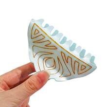 1个/5个装优雅皇冠发爪——多功能发饰,适合固定头发、装饰发型,是一款时尚新潮的发饰和小饰品,是情人节送给女朋友的理想礼物。女士发饰时尚爪夹优雅发夹休闲发夹沙滩发夹夏季度假发夹 - 彩色 - 查看 11