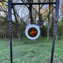 100-Piece Set Of 4-Inch Digital Circular Target Shooting Practice Splash Target Stickers, Featuring A Bullseye Scoring Design And Highly Visible Splash Effects. Suitable For Shooting Practice, Tactical Training, And Hunting Equipment Drills, These Stickers Help Improve Shooting Accuracy And Tactical Training Efficiency