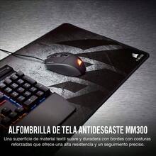 MM300 Mouse Pad Gaming, Extendido - superficie de tela, (MM300 Control - Anti-fray Cloth Surface) + 300L x 930A mm - Ver 3