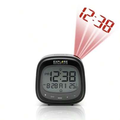 HAWTTouch Key Radio Controlled Projection Clock