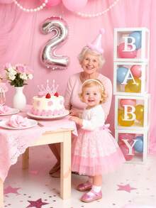 透明字母婴儿派对盒生日婚礼定制名字气球盒，生日派对装饰，性别揭晓派对，万圣节装饰，圣诞节装饰大型透明盒，生日装饰背景，节日派对装饰，家居装饰，壁炉装饰，婴儿派对盒，背景摄影道具（25厘米/9.84英寸） - 彩色 - 查看 4