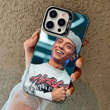Funda de teléfono Rapper C-Central-Cee para 17, 16, 15, 14, 13, 12, 11 Pro Max, cubierta mate negra a prueba de golpes - Z1 - Ver 6