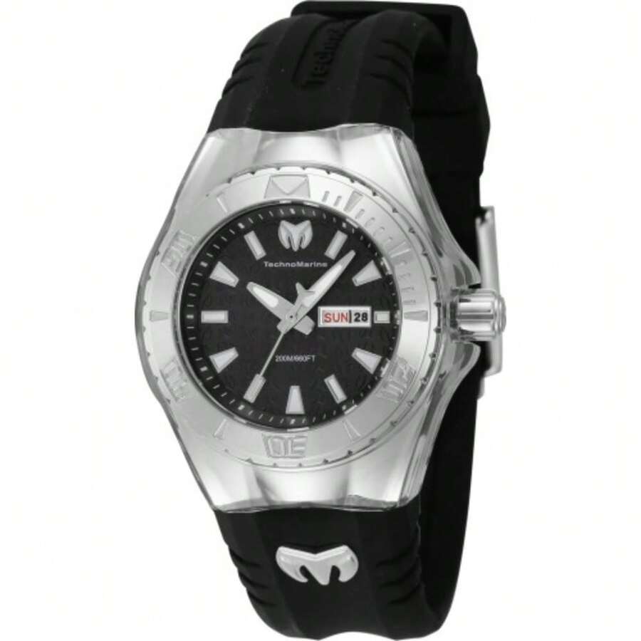 Technomarine Women's TM-122015 Cruise Quartz Black Dial Watch - 均碼 - 查看 1