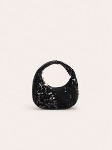 1pc Glitter Shiny Mini Clutch Bag (Very Small Size, Purchase Carefully) - Handbag - View 7