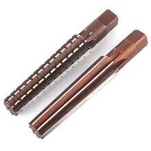 2pcs HSS MT3 Taper Fine/Rough Reamer Cutter Tool Conjunto de Herramientas Rectas Reamer de la Máquina Herramienta de Escaras de Escaras Reamer para el Procesamiento de Moho yReamer - como en la foto - Ver 7