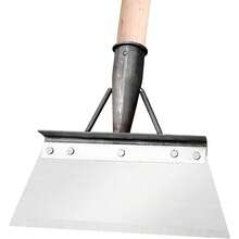 Pala multifuncional de limpieza de jardín para paisajismo plantación rascador de jardín pala herramienta de deshierbe de granja limpieza de jardín al aire última intervensión pala plana de aceroSpade & Shovel - 30 cm - Ver 8