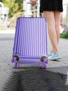 8个硅胶行李箱轮保护套，静音减震轮套，运动风格旅行配件 - 易于安装和清洁（直径5厘米） - 彩色 - 查看 3